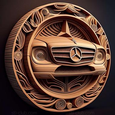 3D модель Mercedes Benz W245 (STL)